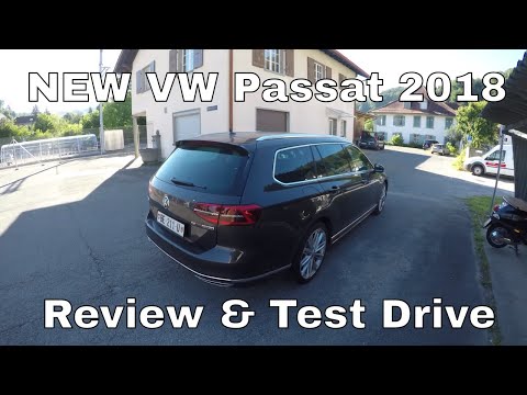 New Volkswagen Passat R-Line I 2.0 TDI 4Motion I Test Drive I Review 2018