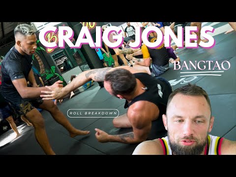 CRAIG JONES vs DORIAN OLIVAREZ | Jiu Jitsu Roll Analysis | Bangtao Muay Thai & MMA (No Gi BJJ)