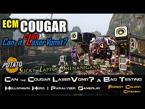 [BRxV] Can it LaserVomit? - A Bad Testing of the ECM Cougar