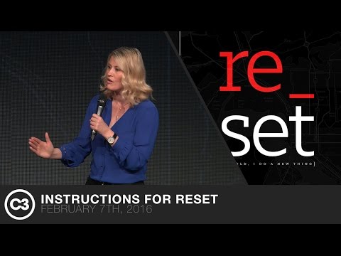 Instructions For Re_Set - Ps. Leanne Matthesius - 02/07/16