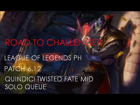 06292016 Quindici Twisted Fate MID vs Ryze