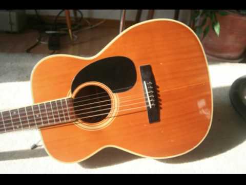 Morris F 20 Acoustic Guitar Martin 000 Style For SALE