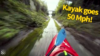 videos de risa Alta velocidad con kayak