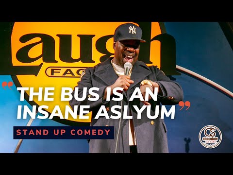 The Bus Is An Insane Aslyum - Comedian Frantz Casseus - Chocolate Sundaes Standup Comedy