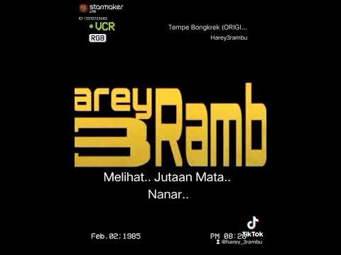 TEMPE BONGKREK - ATOKLOBOT feat Tony Q Rastafara (KARAOKE)