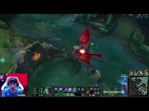 Doinb Ryze POV vs Gori Viktor ~ LNG vs FPX ~ LPL Spring 2022 ~ Game 3