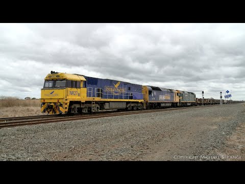 7XM4 Pacific National Steel Train (7/2/2021) - PoathTV Australian Railways