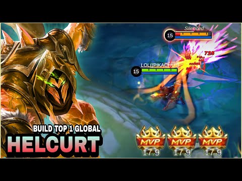 HELCURT BEST BUILD 2022 | BRUTAL DAMAGE | TOP 1 GLOBAL HELCURT BUILD | MLBB