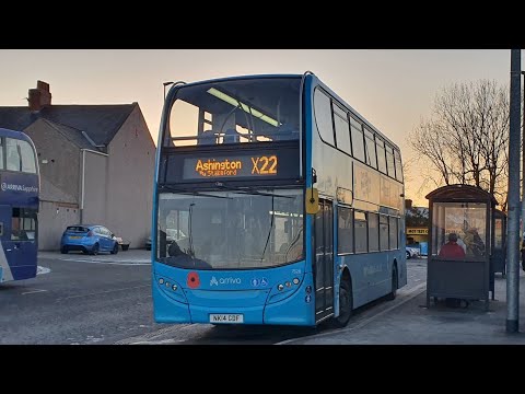 Journey on Route X22 | NK14GDF/7528 - Arriva Northumbria: ADL E40D/ADL Enviro 400