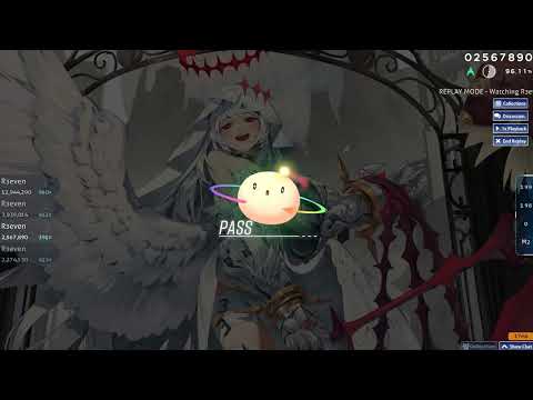 AAAA vs Morimori Atsushi - Xrocus [insane] (one of my favorite songs)