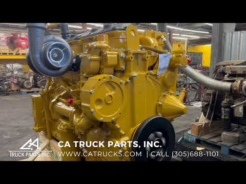 Caterpillar 3406 Diesel Engine with Jake Brakes 425HP  @catrucks 3406B