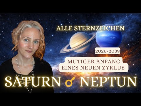 Saturn and Neptune conjunct in Aries 🔥 Every zodiac sign. Astrology forecast February 2026