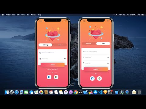 Designing Login Page For Dating App Using SwiftUI - Login Page Using SwiftUI - SwiftUI Tutorial