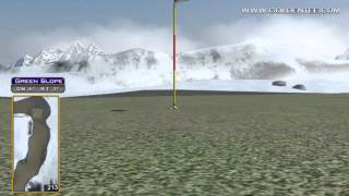 preview picture of video 'Golden Tee Great Shot on Tundra Peak!'