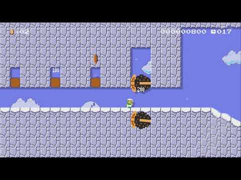 Stacks 'N' Snow by ★Billy★ - Super Mario Maker 2 - No Commentary 1bu