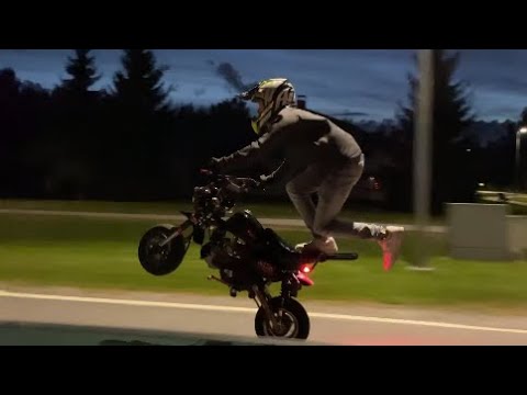 ILLEGAL NIGHT RIDE FINLAND // manki 160cc