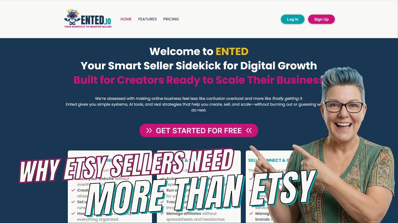 Why Etsy Sellers Need More Than Etsy | Build Your Email List & Business With Ented