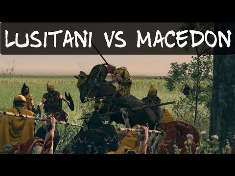 Total War Rome 2 Online Battle 133 Lusitani vs Macedon