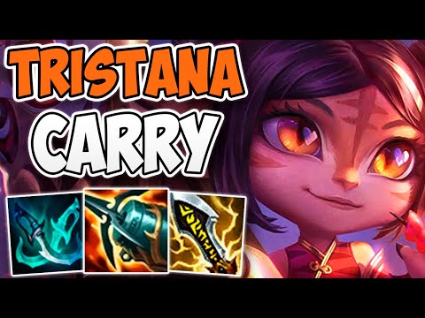 AMAZING TRISTANA CARRY IN KOREAN CHALLENGER! | CHALLENGER TRISTAN ADC GAMEPLAY | Patch 12.18 S12