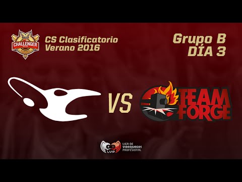 MOUSESPORTS vs TEAM FORGE - Clasificatorio Challenger Series - Grupo B Día 3