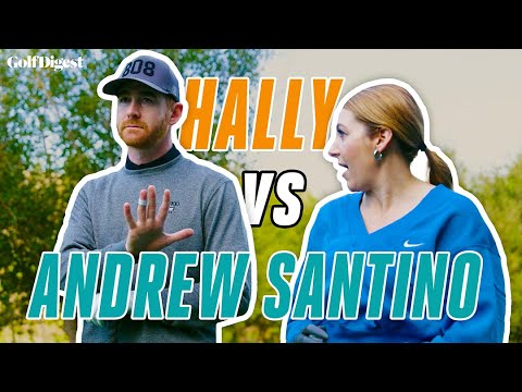Andrew Santino vs. Hally Leadbetter | On The Tee | Golf Digest
