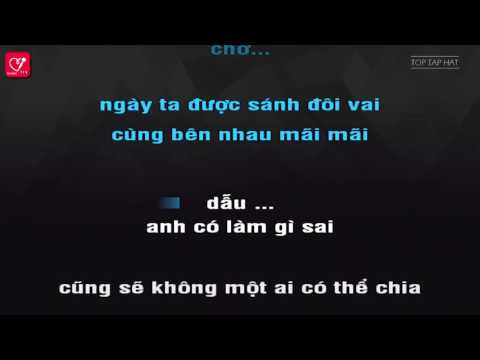 Karaoke  Đếm Ngày Xa Em   Only C ft  Lou Hoàng ♪Beat Piano Cover