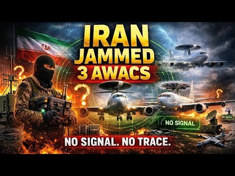 How Iran Jammed 3 AWACS Aircraft Without Leaving a Signal | Invisible Electronic Warfare Shock