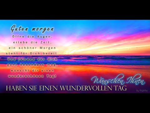 German Good Morning Images Video