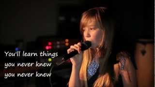 Colours Of The Wind - Connie Talbot (Lyrics Video ♥)