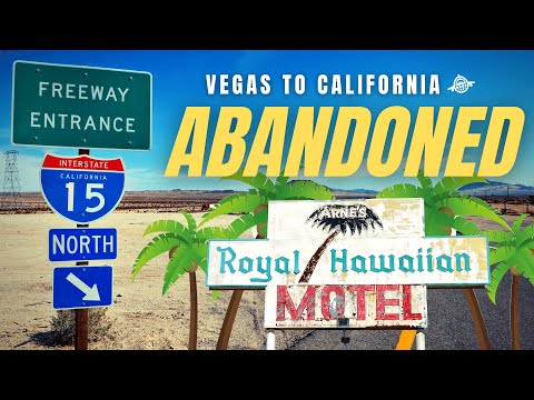De Vegas abandonné à la Californie - Royal Hawaiian Motel à Baker, Californie Visite complète !
