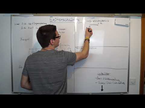 EMITTERSCHALTUNG Großsignalersatzschaltbild / Kleinsignalersatzschaltbild | Elektrotechnik