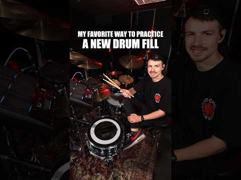 My favorite way to practice a new drum fill 🥁👌🏼 #drums #drummer #drumfill