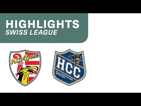 Ajoie vs. La Chaux-de-Fonds 8:5 - Highlights Swiss League