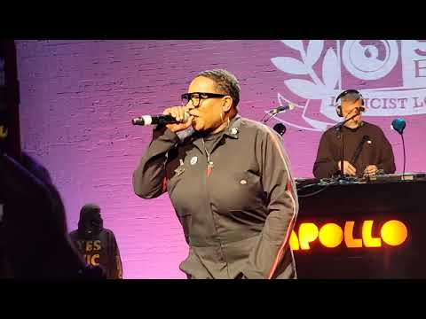 BAHAMADIA performing TOTAL WRECK Apr. 2022 Harlem Apollo NYC