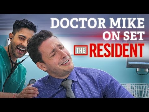 Doctor Mike On Set of The Resident! | Audition FAIL + Cast Interview