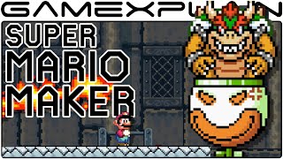 Super Mario Maker - Customizing Bowser & Bowser Jr Boss Fights