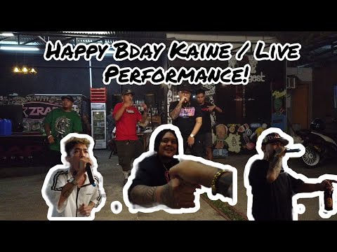 Vlog #2: Happy Bday Kaine Takamori ng Area 1809 // Live Perf // ZRAP // Thank you Tiny Montana!