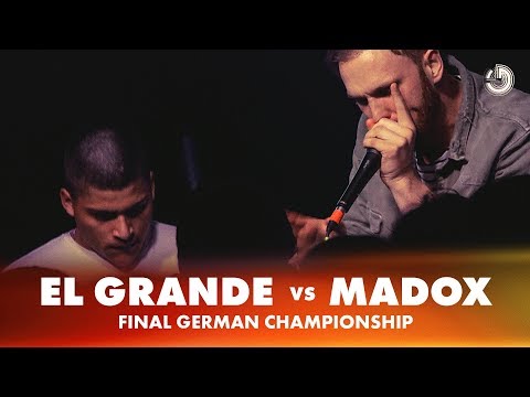 EL GRANDE vs MADOX | FINAL | German Beatbox Championship 2018