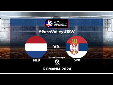 𝐋𝐈𝐕𝐄 | NED 🆚 SRB | CEV U18W - Final Round