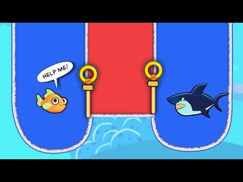 New save the fish game / New updated save  fish pull the pin mobile game / level 12012 - 12029