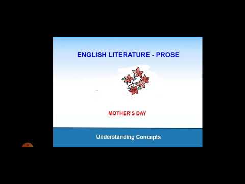 'Mother's Day's  By J.B.Priestley