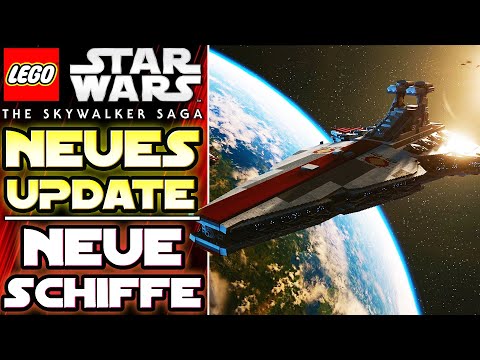 RIESEN UPDATE: 4x Neue große Schiffe! Venator, Bugfixes uvm.  - Lego Star Wars Die Sykwalker Saga
