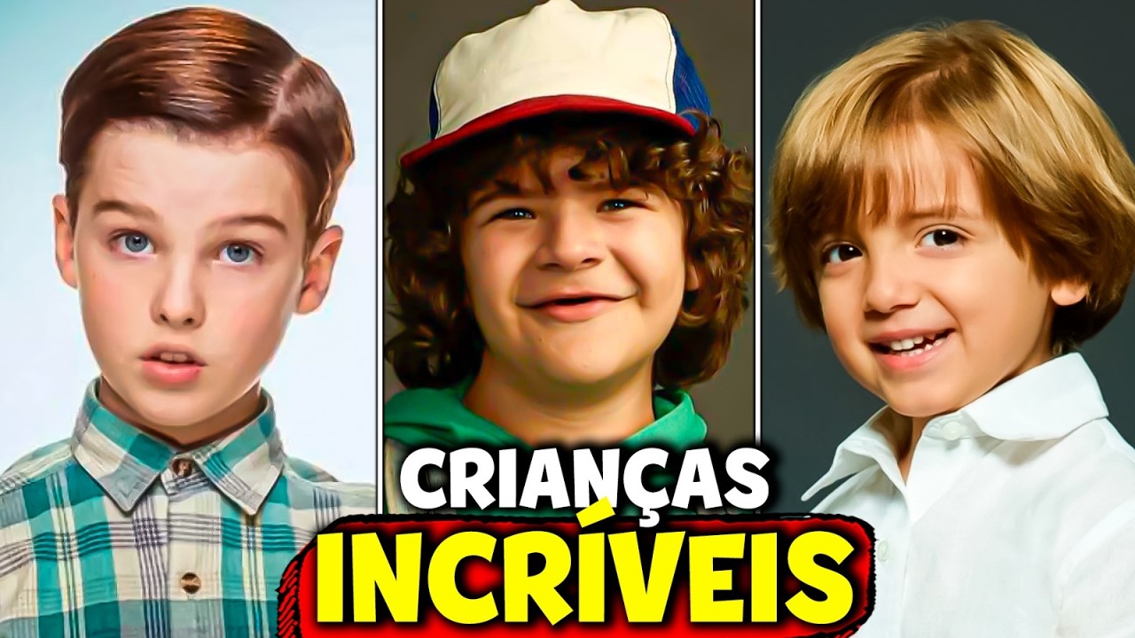 CRIANÇAS mais INCRÍVEIS dos FILMES/SÉRIES! ft. Heitor (VÍDEO ESPECIAL)