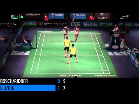 R32 - MD - Liu X.L. / Qiu Z.H. vs R.Bosch / K.Ridder - 2014 Australia Open