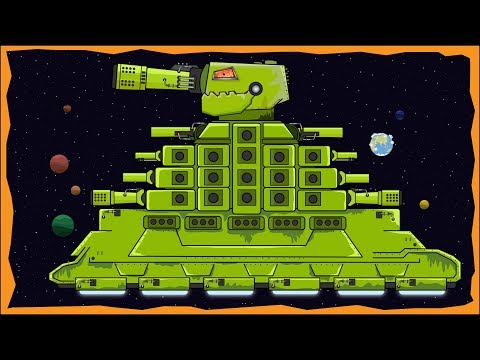"Galaxy Battleship KB44" Cartoons about tanks