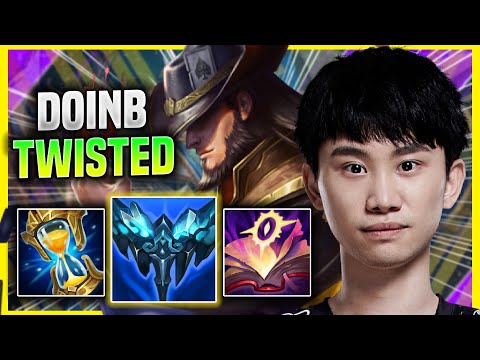 DOINB IS A GOD WITH TWISTED FATE! - LNG DoinB Plays Twisted Fate MID vs Akali! | Preseason 2022