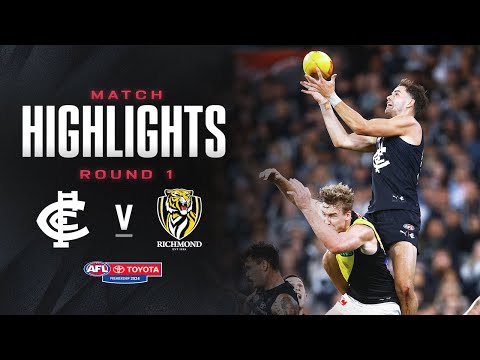 Carlton v Richmond highlights | Round 1, 2024 | AFL