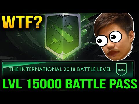 LVL 15000 BATTLE PASS TI8!! IS THIS REAL?? BurNing ft RICH BOY Dota 2