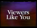 PBS Viewers Like You Funding Bumper 1994