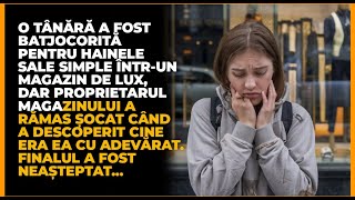 O TÂNĂRĂ A FOST BATJOCORITĂ ÎNTR-UN MAGAZIN DE LUX, DAR FINALUL A FOST SURPRINZĂTOR...